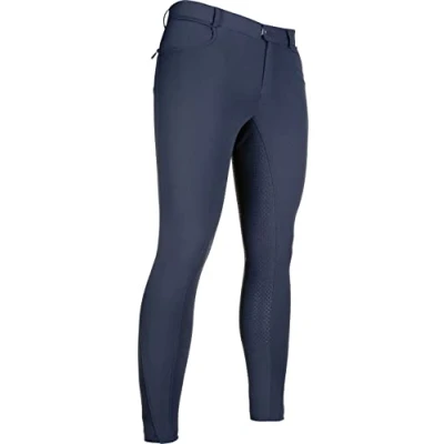 Abbildung von HKM Reithose Sportive Silikon Vollbesatz Herren Blau 52