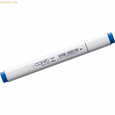 Abbildung von COPIC Classic Marker Typ B 24, Sky, professioneller Layoutmarker, mit einer breiten und feinen Spitze