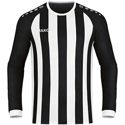 Abbildung von JAKO Kinder Trikot Inter (Langarm), Schwarz/Weiß/Silber, 152