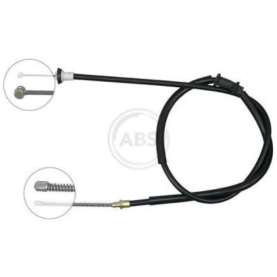 Abbildung von A.B.S. K13096 Handbremsseil 1535 Trommelbremse für Links /Rechtslenker LANCIA: Ypsilon II