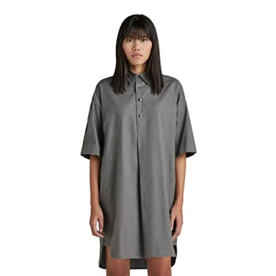 Abbildung von G Star Dress Blusenkleid, Damen, Größe: XS, Basalt htr