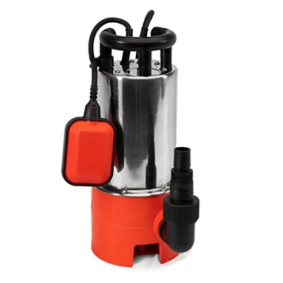 Abbildung von Grafner Schmutzwasser Tauchpumpe Schmutzwassertauchpumpe Gartenpumpe Pumpe 1100 Watt 20.000 l/h, l/h Fördermenge