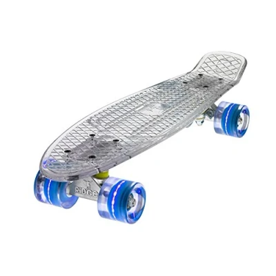 Abbildung von Ridge Skateboard Blaze Mini Cruiser , rot/gelb, 55 cm