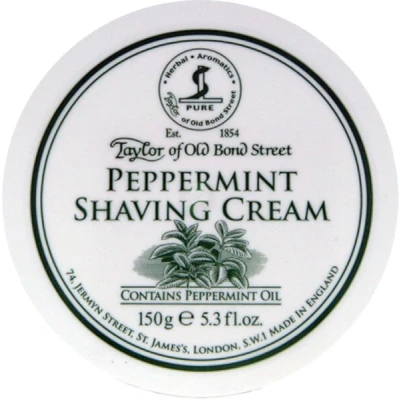 Abbildung von Taylor of Old Bond Street Peppermint Shaving Cream Bowl 150 g