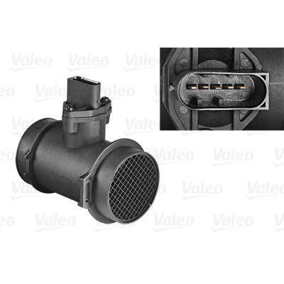 Abbildung von VALEO 253728 Luftmassenmesser mit integriertem Lufttemperatursensor MERCEDES BENZ: C Klasse Limousine, CLK Coupe, E Limousine