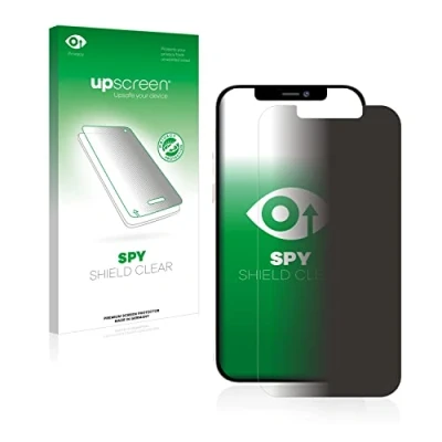 Abbildung von upscreen Anti Spy Blickschutzfolie für Apple iPhone 12 Pro Max Privacy Screen Displayschutz Folie [Sichtschutz, Blaulichtfilter]