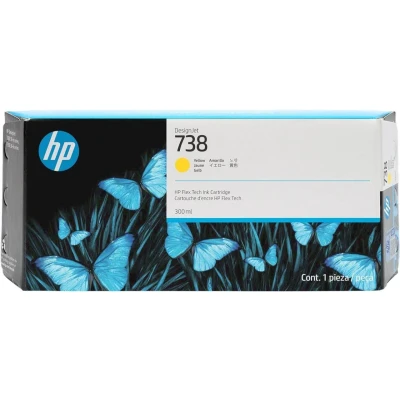 Abbildung von HP Original Druckerpatrone 738 gelb 300ml (676M8A)