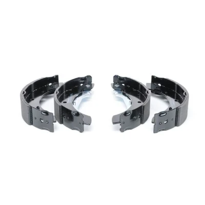 Abbildung von BOSCH 0 986 487 585 Bremsbacken 203,2 38 RENAULT: CLIO 2, TWINGO 1, 2 Kasten, PEUGEOT: 106 II Schrägheck, DACIA: Sandero I