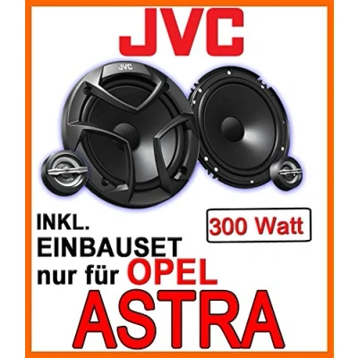 Abbildung von Opel Astra F,G,H JVC CS JS600 16cm Lautsprecher Einbauset
