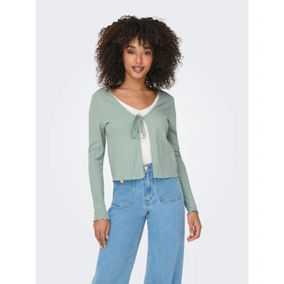 Abbildung von ONLY Onlcarlotta String Strickjacke, Damen, Größe: Small, Jadeite