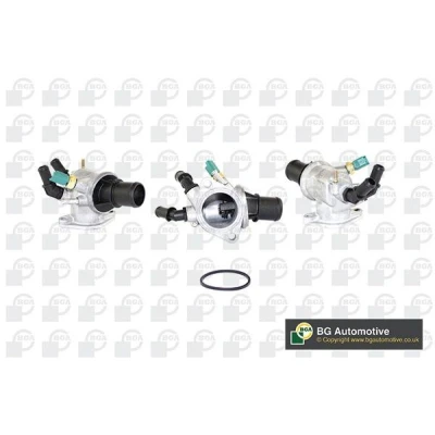 Abbildung von BGA CT5059 Kühlwasserthermostat 88C mit Gehäuse OPEL: Zafira B, Astra H Caravan, Schrägheck, FIAT: Grande Punto Croma II Kombi