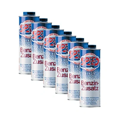Abbildung von 6x LIQUI MOLY 5105 Speed Benzin Zusatz Zugabe Kraftstoff Additiv 1L