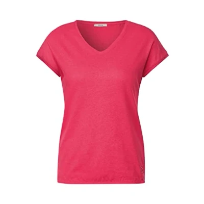 Abbildung von Cecil Tshirt basic, Damen, Größe: Medium, Pink