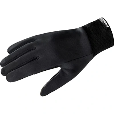 Abbildung von Salomon Cross Multi Handschuhe Unisex, Widerstandsfähiges Material, Warmer City Style, Praktisch für jeden Tag, Deep Black, L