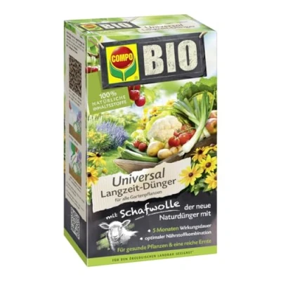 Abbildung von COMPO Pflanzendünger Bio Universal Langzeitdünger mit Schafwolle 2 Kg