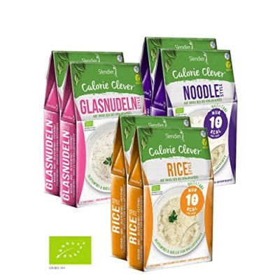 Abbildung von Shirataki Konjak Asia Probierpaket: 2 x Glasnudeln Style 250g, Rice Noodle 250g