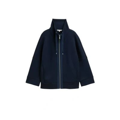 Abbildung von TOM TAILOR Damen 1047715 Sweatjacke, 10668 Sky Captain Blue, XL