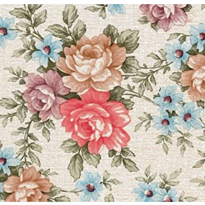 Abbildung von AS4HOME Möbelfolie Blumen Romantic 45 cm x 200 Selbs, Muster: Blumenmuster