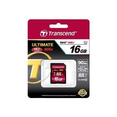Abbildung von Transcend Ultimate Speed SDHC Class 10 UHS 1 16GB Speicherka