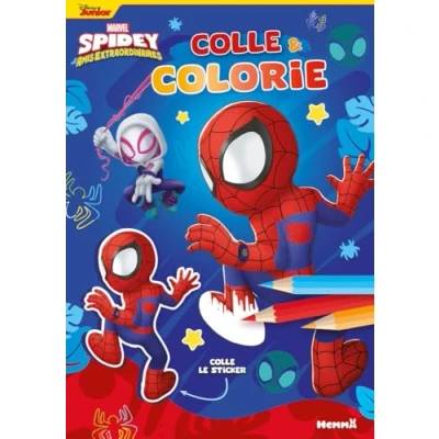 Abbildung von Marvel Spidey et ses amis extraordinaires Colle colorie (Spidey grimpe)