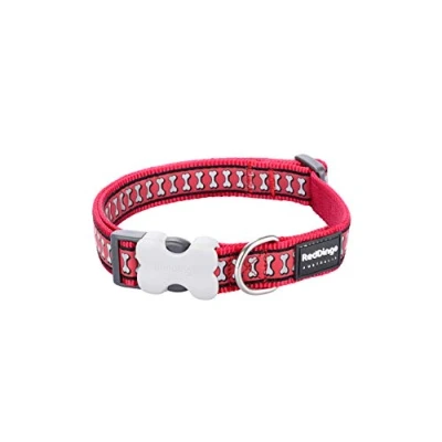 Abbildung von Red Dingo Hundehalsband mit Reflektoren, 15 mm x 24 36 cm