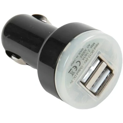 Abbildung von START 9085 KFZ Ladekabel für Handys 2 USB mit Kontrollleuchte