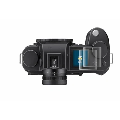 Abbildung von BROTECT 2 Stück Full Cover Schutzfolie für Leica SL3 (Schulterdisplay) Screen Displayschutz Folie [3D Curved, Anti Fingerprint, Kristall Klar]