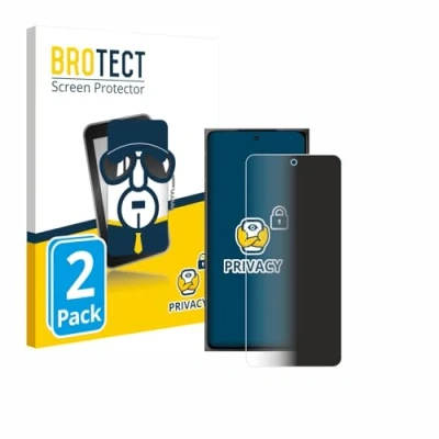 Abbildung von BROTECT (2 Stück Anti Spy Blickschutzfolie für HMD Skyline Privacy Screen Protector [Displayschutz Folie, Sichtschutz, Blaulichtfilter]