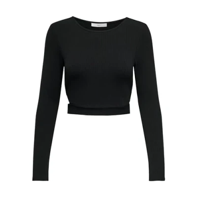Abbildung von ONLY Langarmshirt Damen, Schwarz, 3XL
