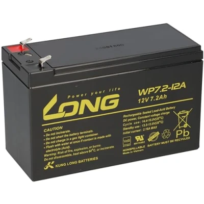 Abbildung von Akku passend für Panasonic LC R127R2PG 12V 7,2Ah AGM Batterie