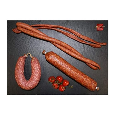 Abbildung von Wurst aus Meiningen I Feine Auswahl an Salamis Wurstpaket