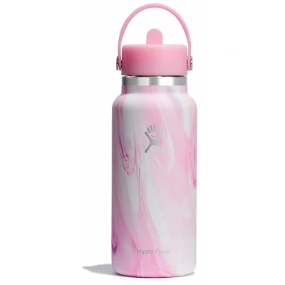 Abbildung von Hydro Flask 32oz / 946ml Wide Mouth + Flex Straw Cap Jelly LTD Wasserflasche