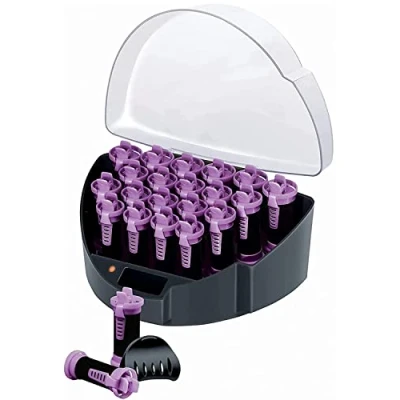 Abbildung von Remington Lockenwickler KF40E Easy Clip System Heißwickler 20 Stück 3 Größen