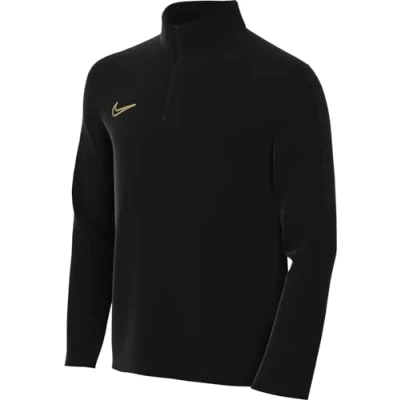Abbildung von Nike Performance DF Drill Unisex Langarmshirt für Kinder, Größe: 152 158, Black/metallic gold