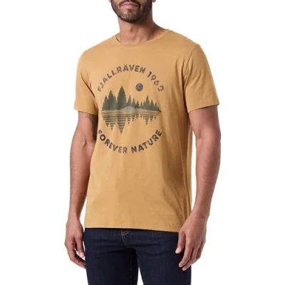 Abbildung von Fjallraven Herren Forest Mirror M T Shirt, Buckwheat Brown, Large