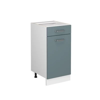 Abbildung von Vicco Unterschrank R Line, Blau Grau/Weiß, 40 cm ohne Arbeitsplatte