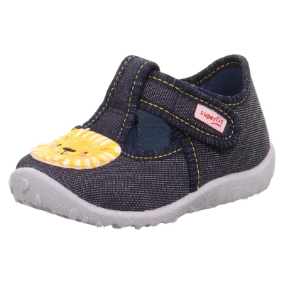 Abbildung von Superfit Hausschuh &quot;SPOTTY WMS: Mittel&quot;, Ballerina, Klettschuh, Kindergarten Schuh mit süßem Motiv