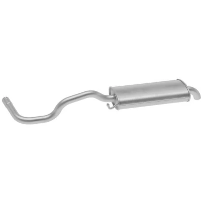 Abbildung von HELLA 8LD 366 035 391 Endschalldämpfer hinten mit Anbauteilen SEAT: Ibiza 2