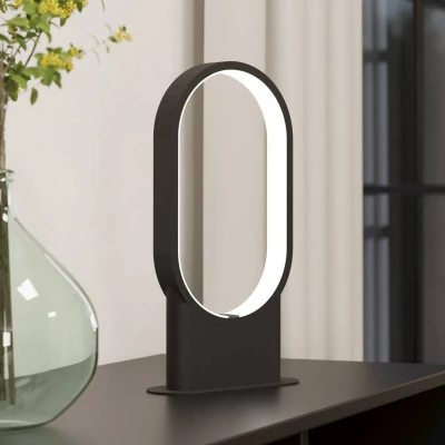 Abbildung von Eglo 900633 Tischleuchte CODRIALES Kunststoff weiss LED 10,8W 3000K L:20.5cm B:8cm H:38cm mit Kabelschalter