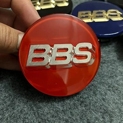 Abbildung von DOCHKA 4 Stück Nabenkappen Felgen Kappen Felgendeckel Radkappen Radnabendeckel Nabendeckel Felgenkappen für BBS,D 56MM