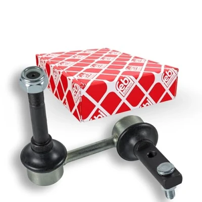 Abbildung von FEBI BILSTEIN 42967 Koppelstange Vorderachse links 80 M12 x 1,25, M8 1,25 mit selbstsichernder Mutter Stahl silber LEXUS: GS II, I
