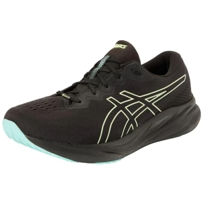 Abbildung von Asics Gelpulse 15 GTX Laufschuh Neutral, Herren, Größe: 42.5, Black/illuminate green Schuhe