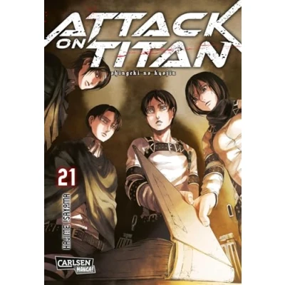 Abbildung von Attack on Titan 21: Atemberaubende Fantasy Action im Kampf gegen grauenhafte Titanen