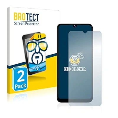 Abbildung von BROTECT (2 Stück Schutzfolie für Doogee N40 Pro Displayschutz Folie Ultra Klar
