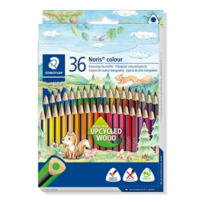 Abbildung von STAEDTLER Buntstift 187 CD36 Noris® colour, (36 Farben), Malstifte, Farbstifte