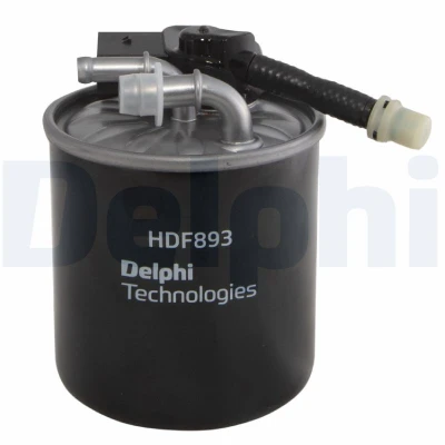 Abbildung von DELPHI HDF893 Kraftstofffilter mit Schnellkupplung MERCEDES BENZ: C Klasse T modell, E modell