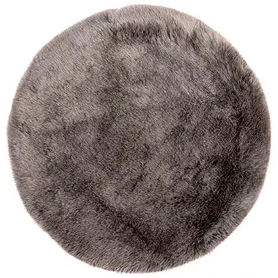 Abbildung von Obsession Fellteppich My Samba 495, rund, Höhe: 40 mm, Kunstfell, handgetufte changierende Farben, weicher Hochflor