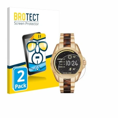 Abbildung von BROTECT (2 Stück Schutzfolie für Michael Kors Access Bradshaw/Grayson Displayschutz Folie Ultra Klar