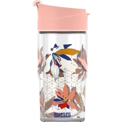 Abbildung von SIGG Isolierbecher Travel Mug Nova Mit Flip Deckel Spülmaschinenfest Auslaufsicher BPA frei Hitzebeständig Borosilikatglas Black 0,37L