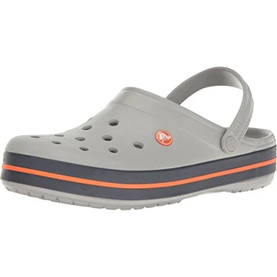 Abbildung von Crocs Crocband Unisex Clogs, Größe: 37 38, Grey Schuhe